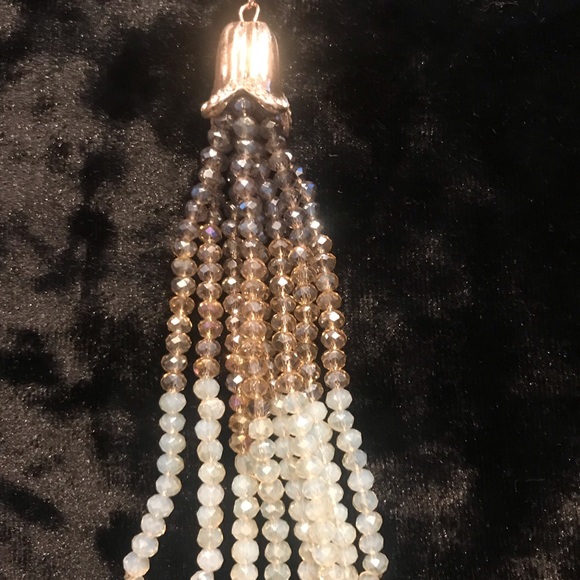 Long Necklace (32”) with Earrings - Picture 4 of 8